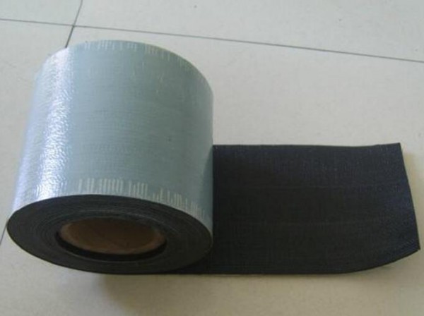 聚丙烯網狀增強編織纖維防腐膠帶(圖1) 聚丙烯網狀增強編織纖維防腐膠帶(圖1)